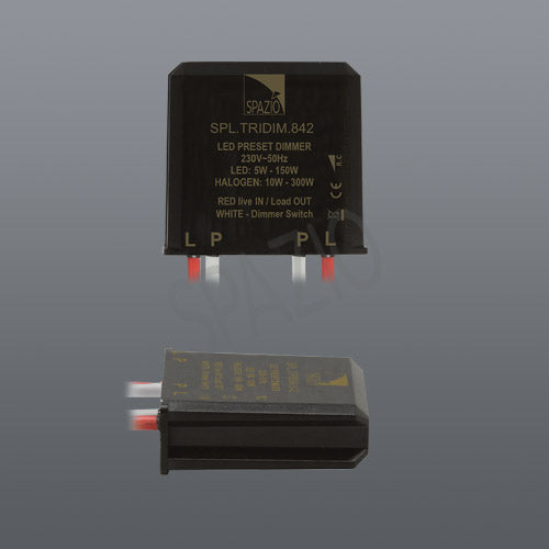 Spazio LED Preset Dimmer Black – main view
