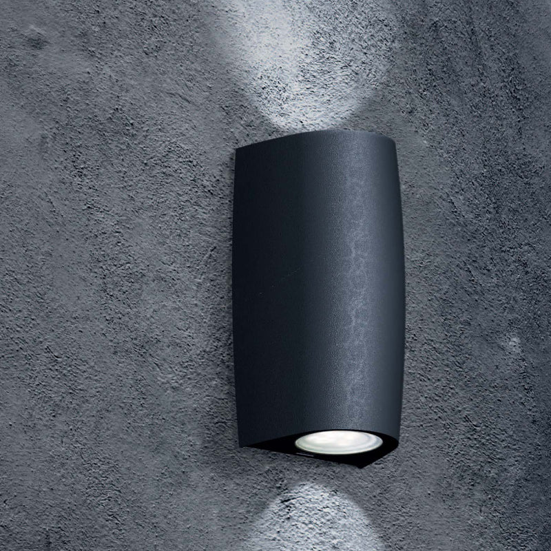 Spazio Marta 90 2 Light - 4.8W Black Outdoor Ceiling Light – view 2