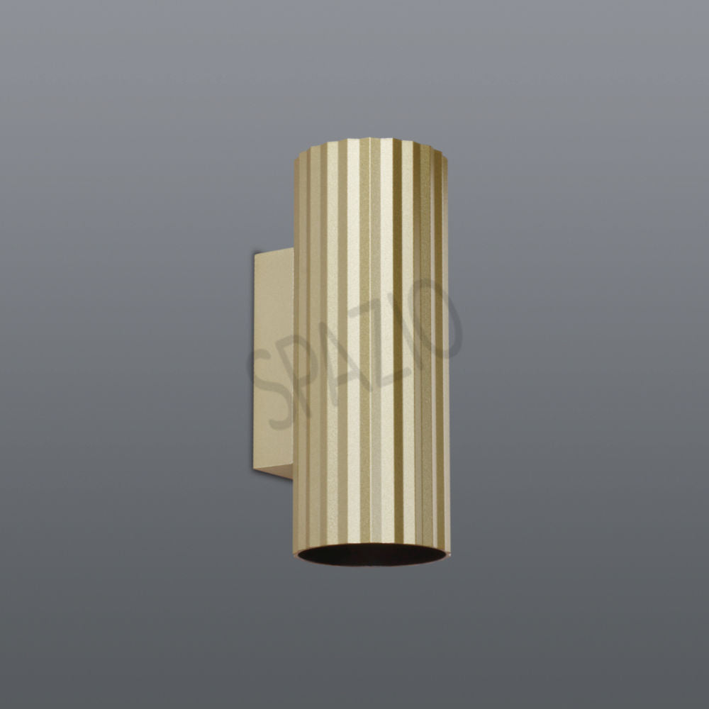 Spazio Matilda Up And Down - Sand Gold Wall Light – main view