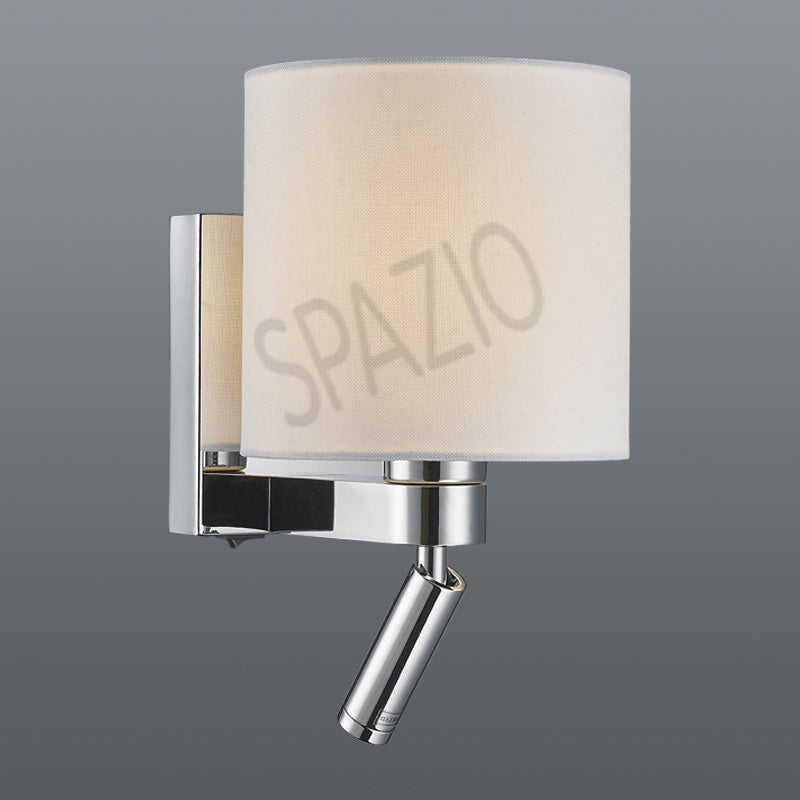 Spazio Melia White Wall Light – main view