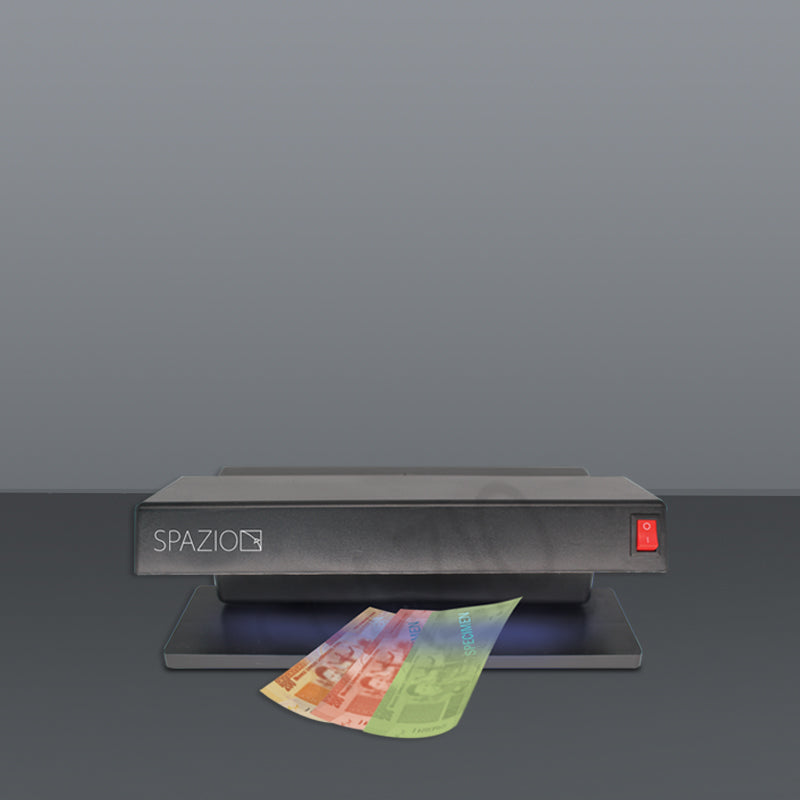 Spazio Money Scanner Black Table Lamp – main view