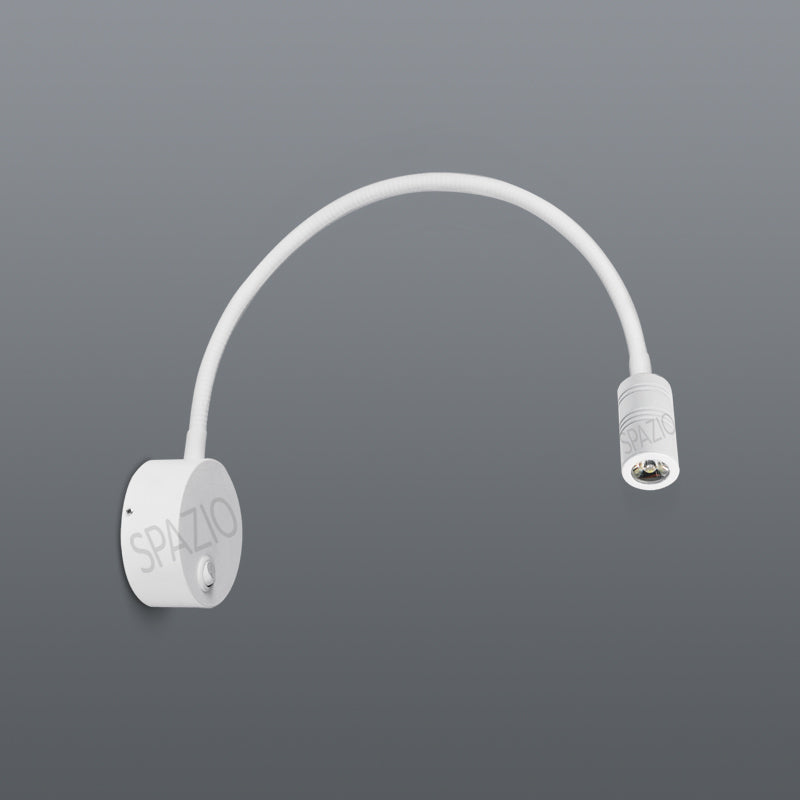 Spazio Nora White Wall Light – main view