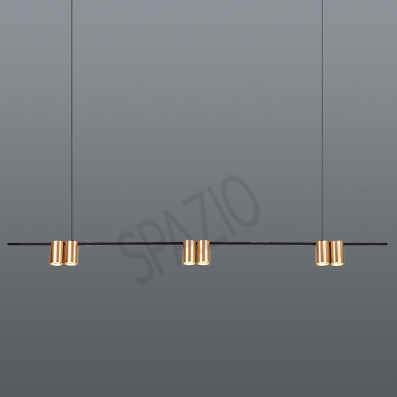 Spazio Occhio 6 Linear Pendant Light – view 2