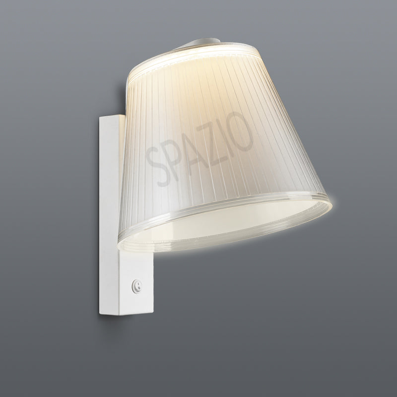 Spazio Ritz Sand White Wall Light – main view