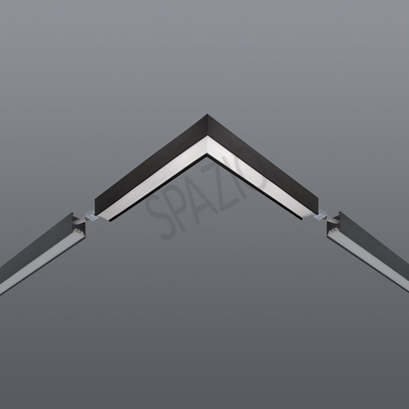 Spazio S-System Linear - 90° Corner Joint – main view