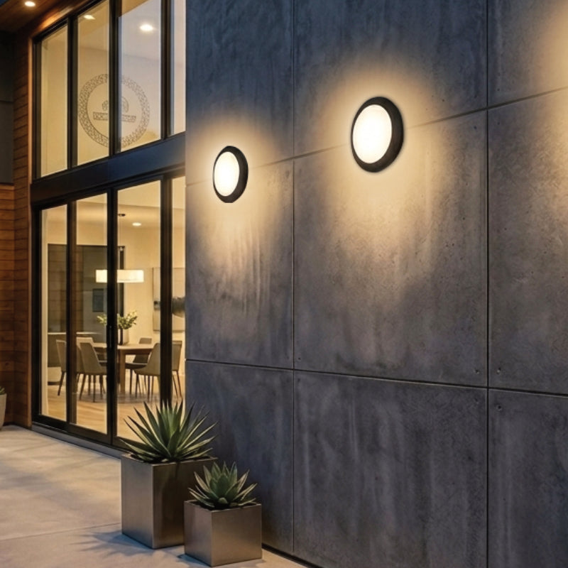 Spazio Umberta GX53 Black Wall Light – view 2